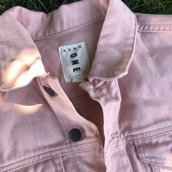 Pink denim jacket - Picture 2 of 5